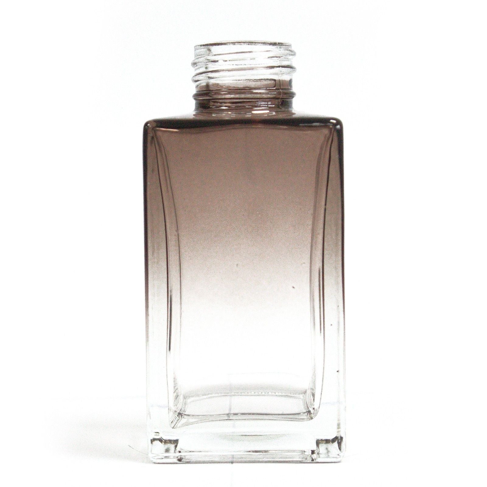 Charcoal 100 ml Square Long Reed Diffuser Bottle for Home Fragrance