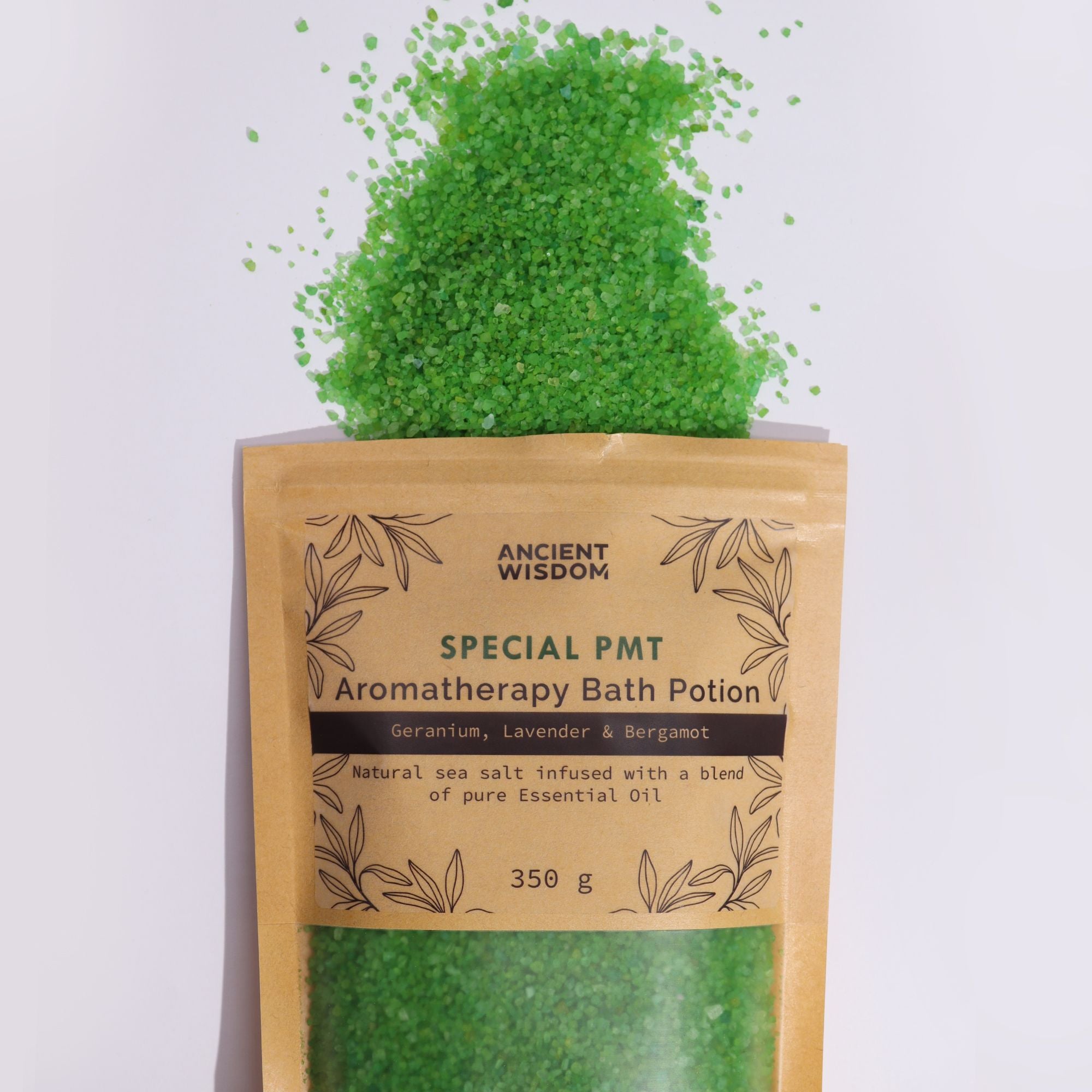 Aromatherapy Bath Potion 350g in Kraft Bag for Ultimate Relaxation