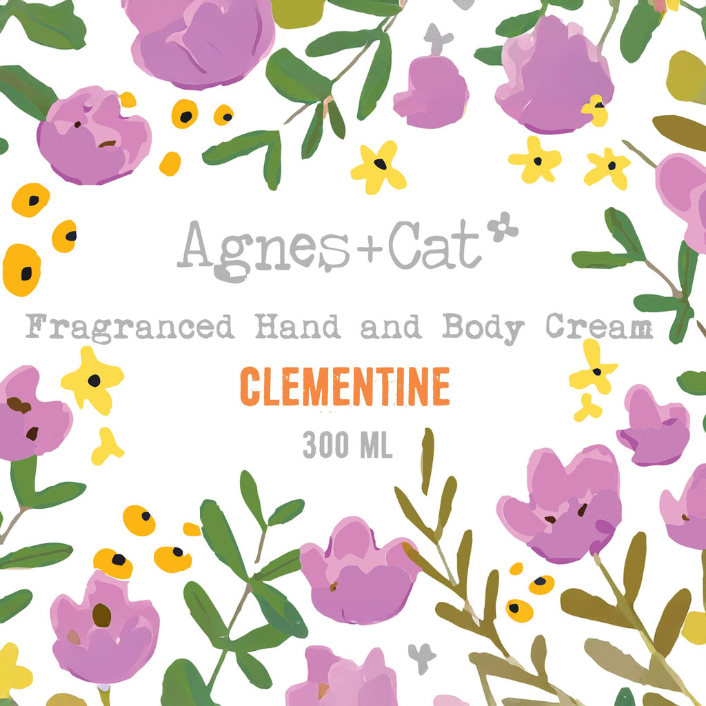 Agnes + Cat Hand and Body Cream Clementine for Daily Skincare