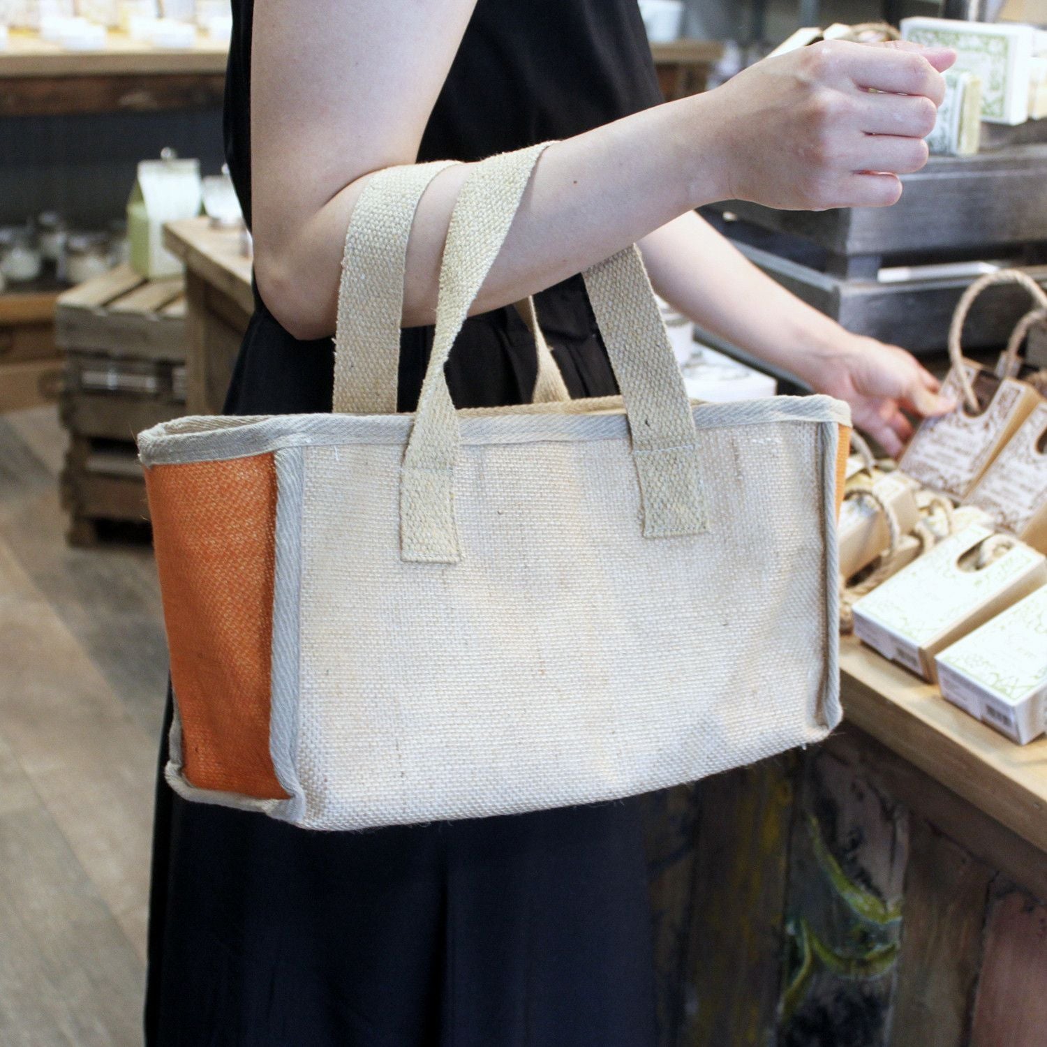 Olive Large Shopping Basket for Sustainable Eco Friendly Shopping
