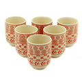 Herbal Tea Cups Amber Set for Enjoying Your Favourite Brews