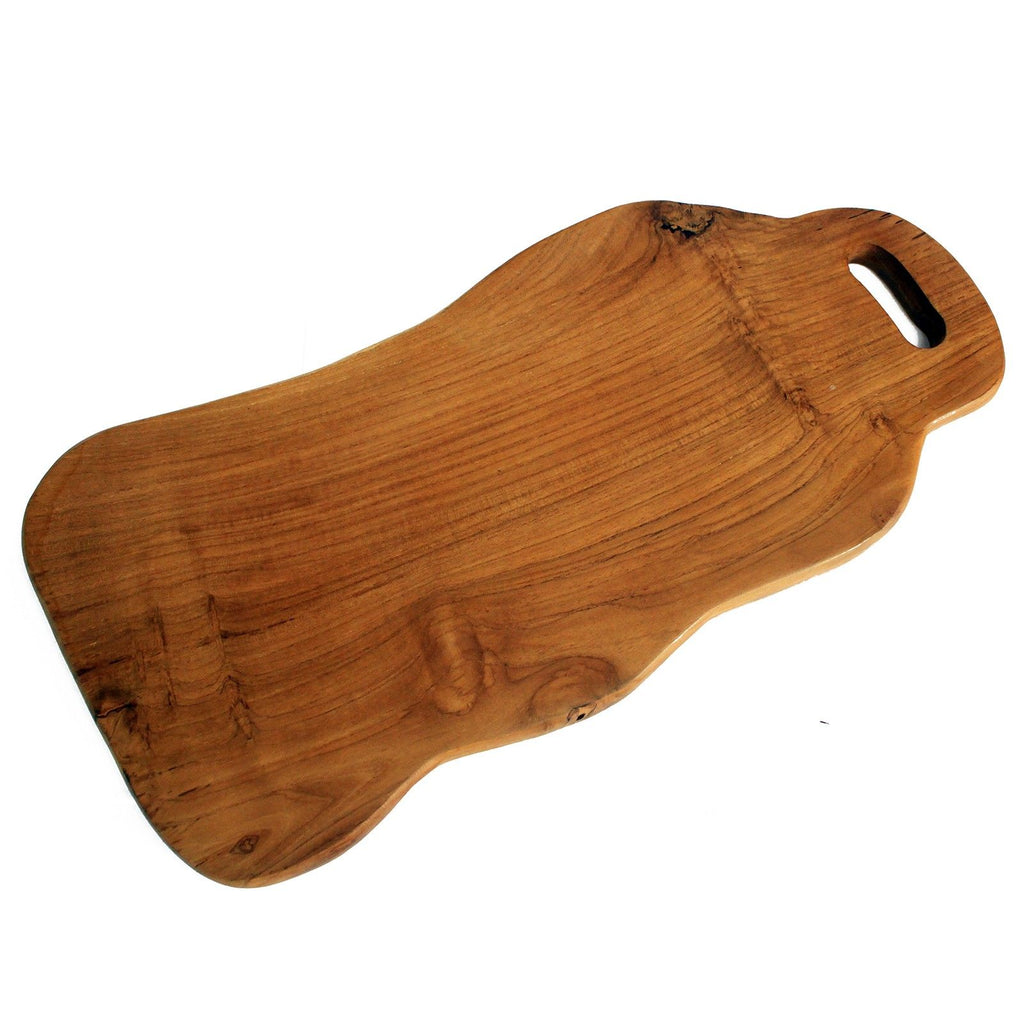 Teak Chopping Board 50cm for Safe Food Preparation and Serving