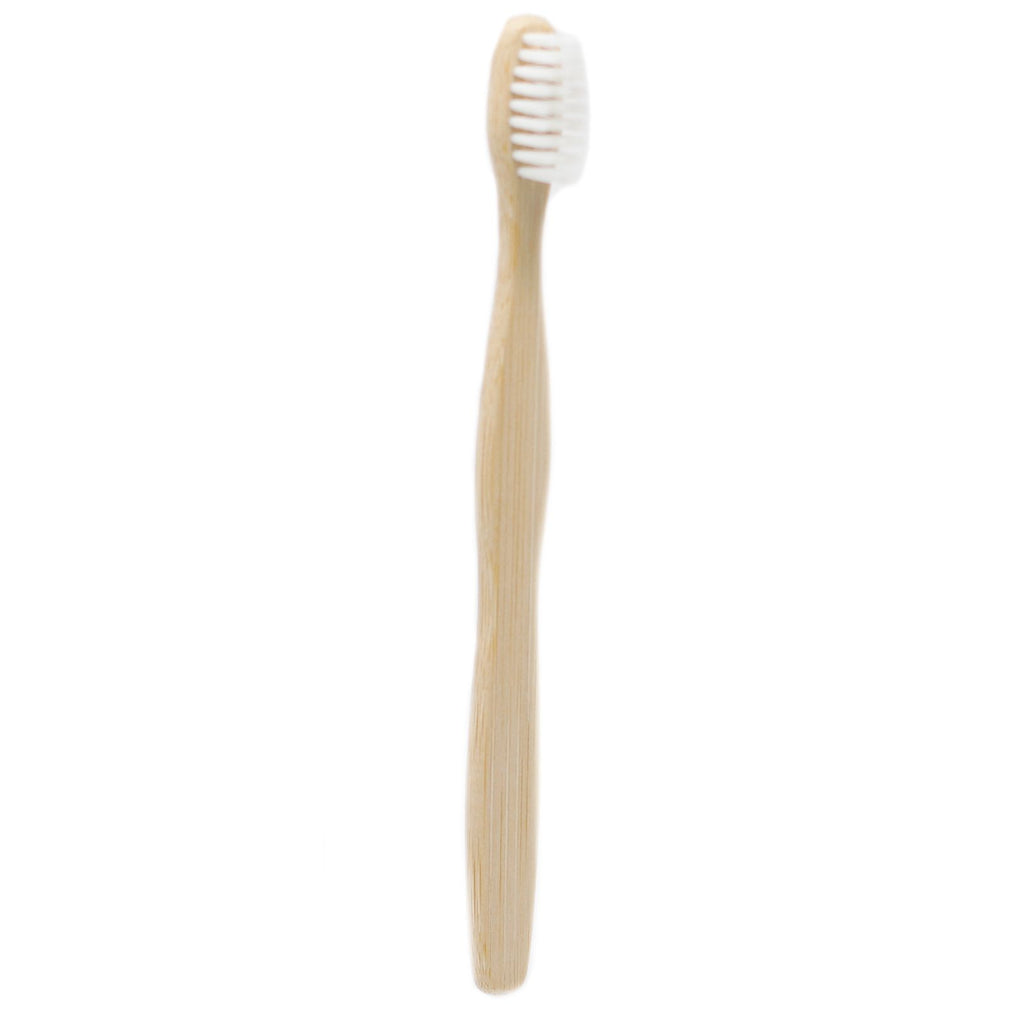 Bamboo Toothbrush Family Pack of 4 with Medium Soft Bristles