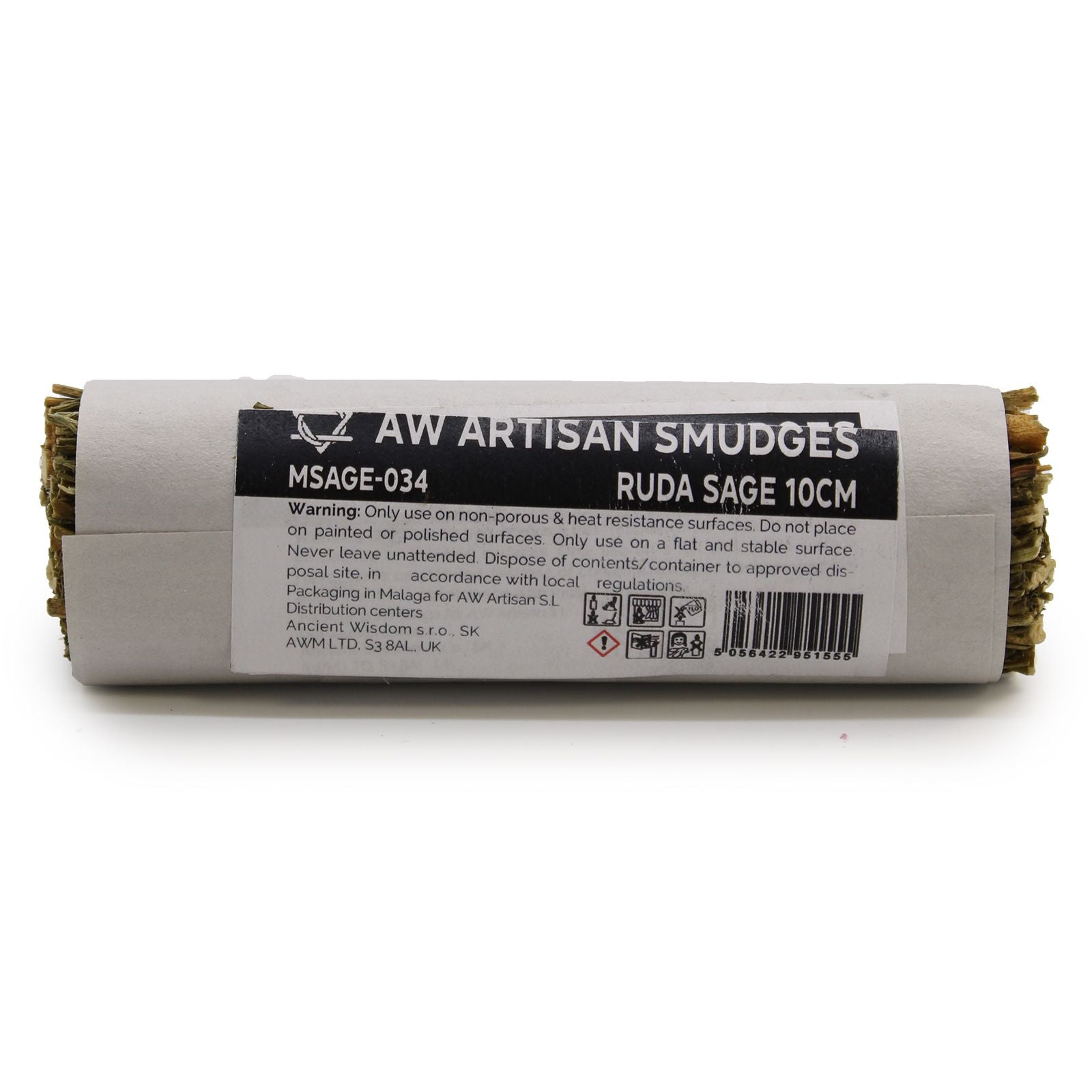 Ruda Sage Smudge Stick 10cm for Cleansing and Purifying Spaces