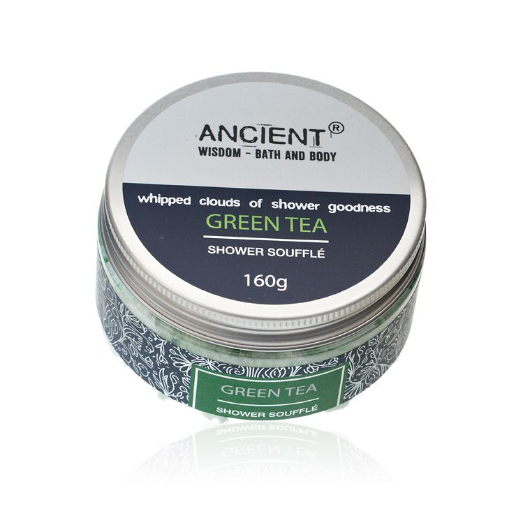 Shower Souffle 160g Green Tea for Gentle Cleansing and Care