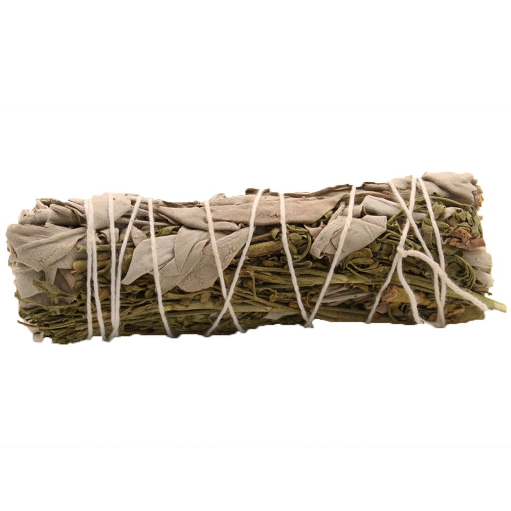 Smudge Stick White Sage and Ruda 10cm for Cleansing Rituals