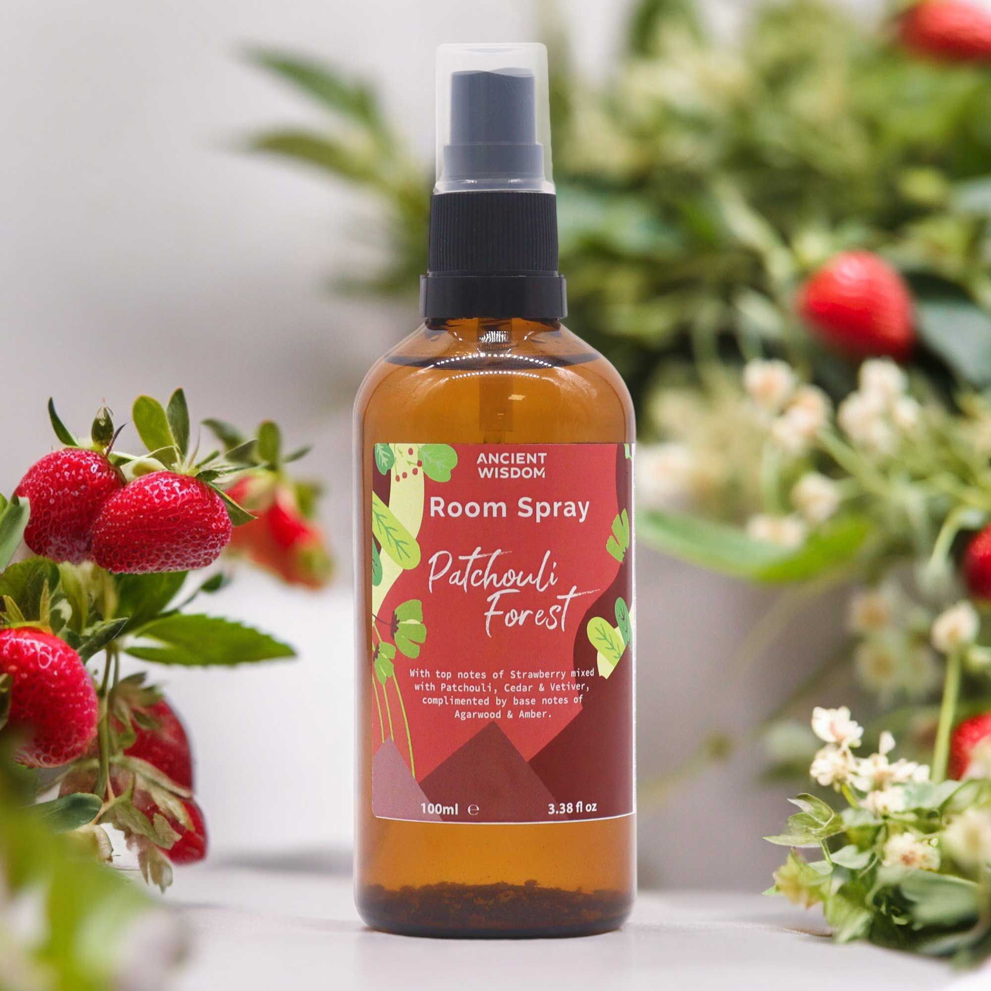 Summer Room Spray Patchouli Forest 100ml for Refreshing Spaces