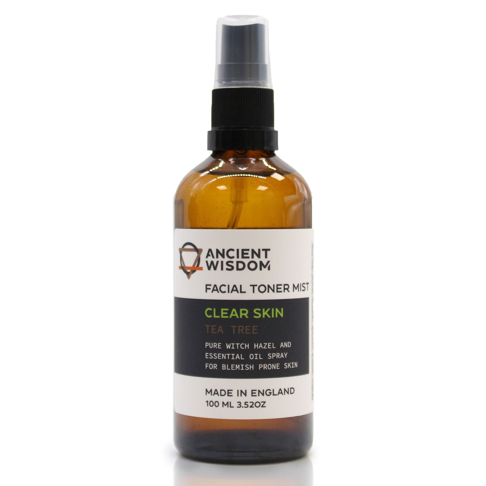 Witch Hazel with Tea Tree 100ml Facial Toner Mist for Refreshing Skin