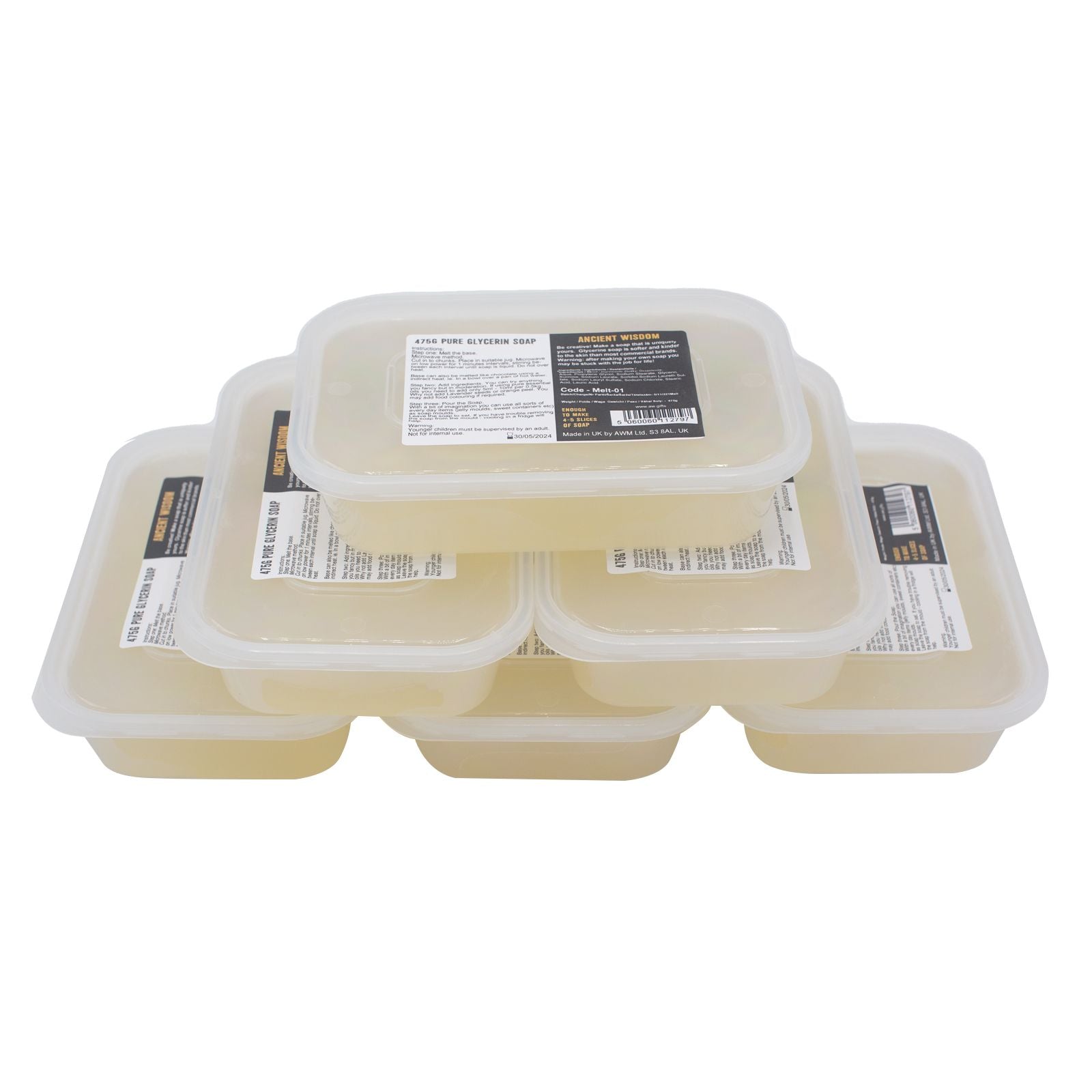 Melt and Pour 475g Soap Kit for Creative Soap Making Fun