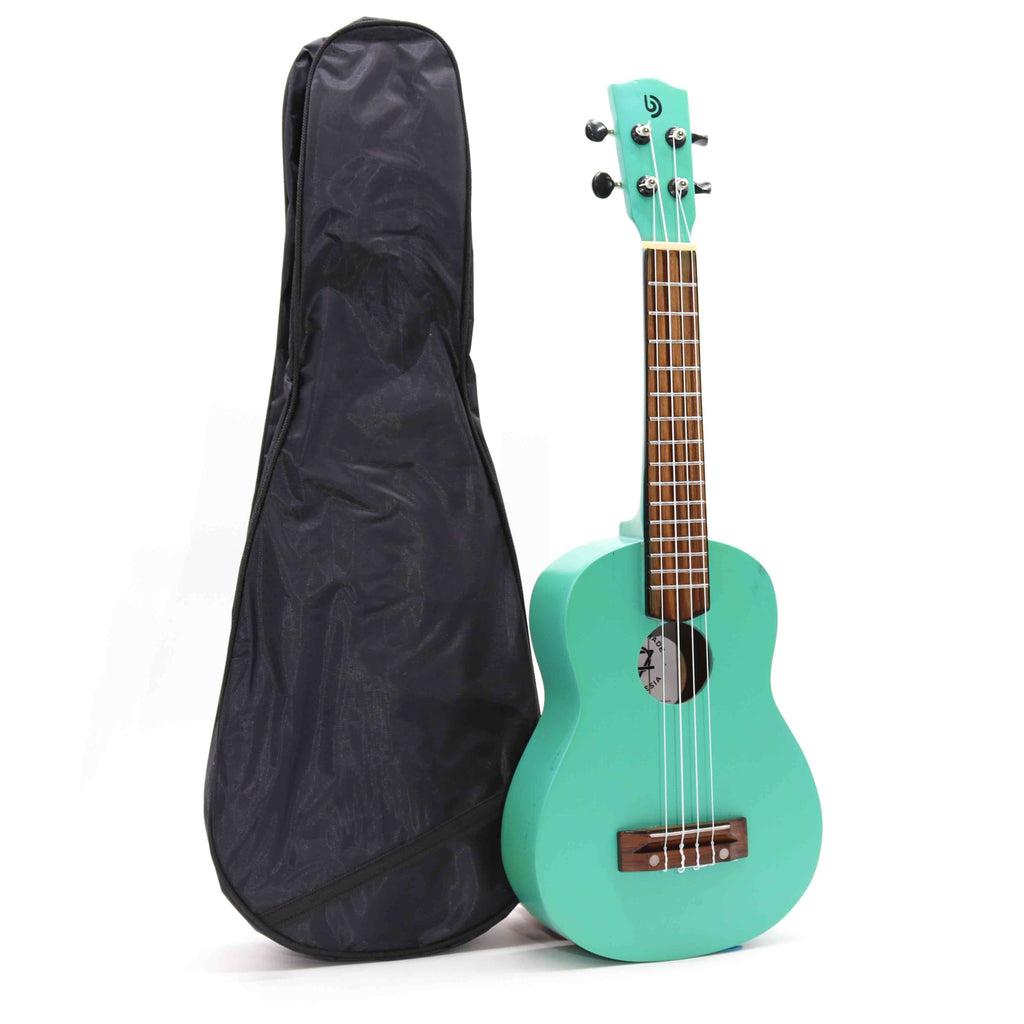 Artisan Made Turquoise Finish 4 String Ukulele for Music Lovers