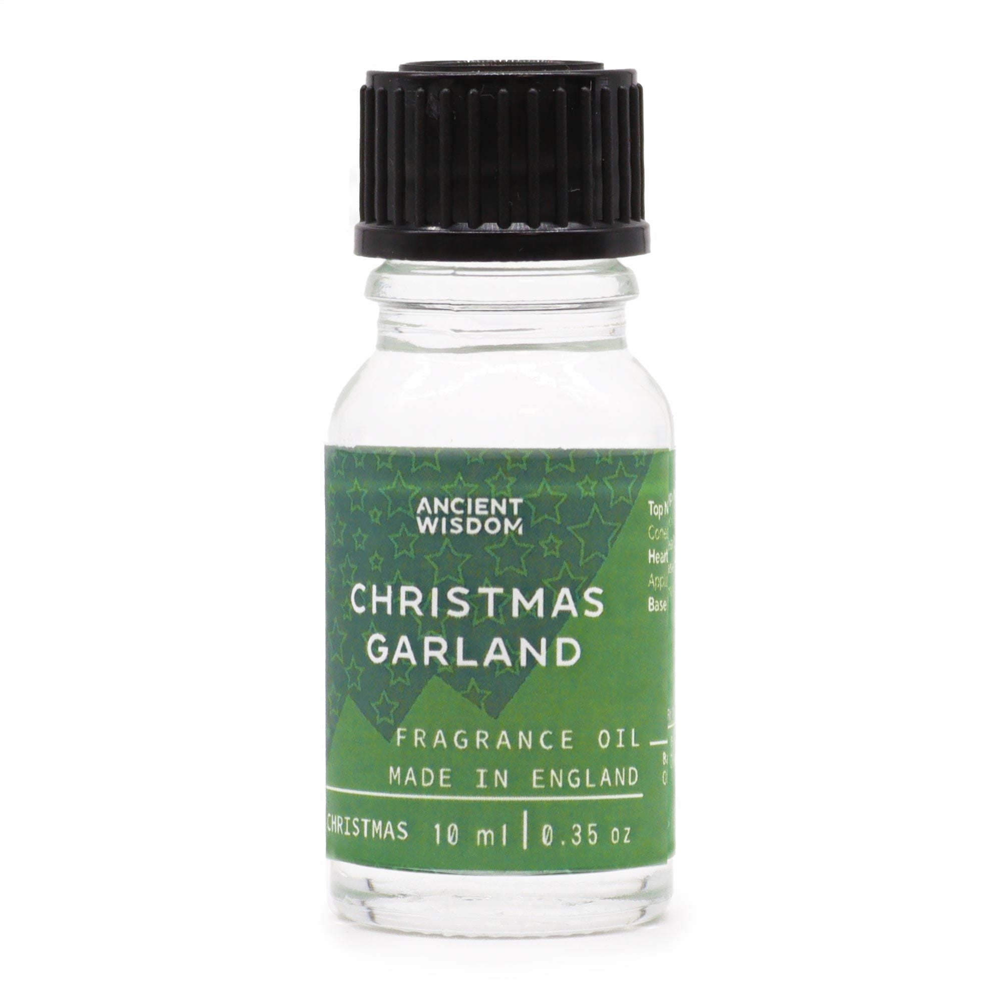 Christmas Garland Fragrance Oil 10ml for Enchanting Festive Scents