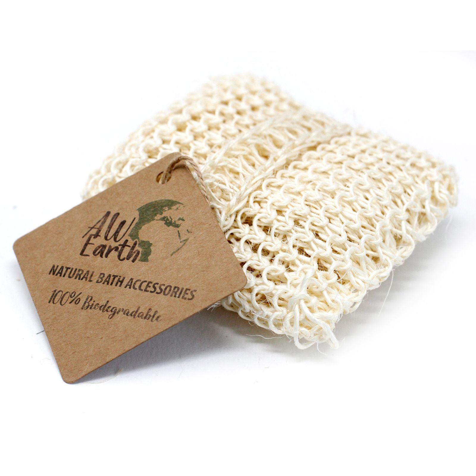 Sisal Sponge and Scrub Extra Exfoliating Cushion for Skin Care