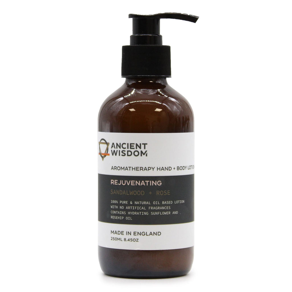 Sandalwood & Rose Hand & Body Lotion for Nourished Skin 250ml