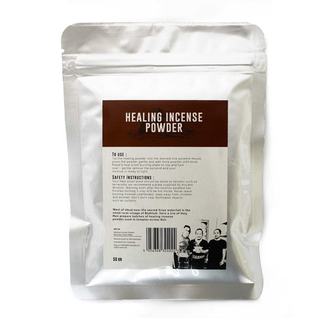 Healing Incense Powder Mountain Clove 50gm for Aromatic Spaces
