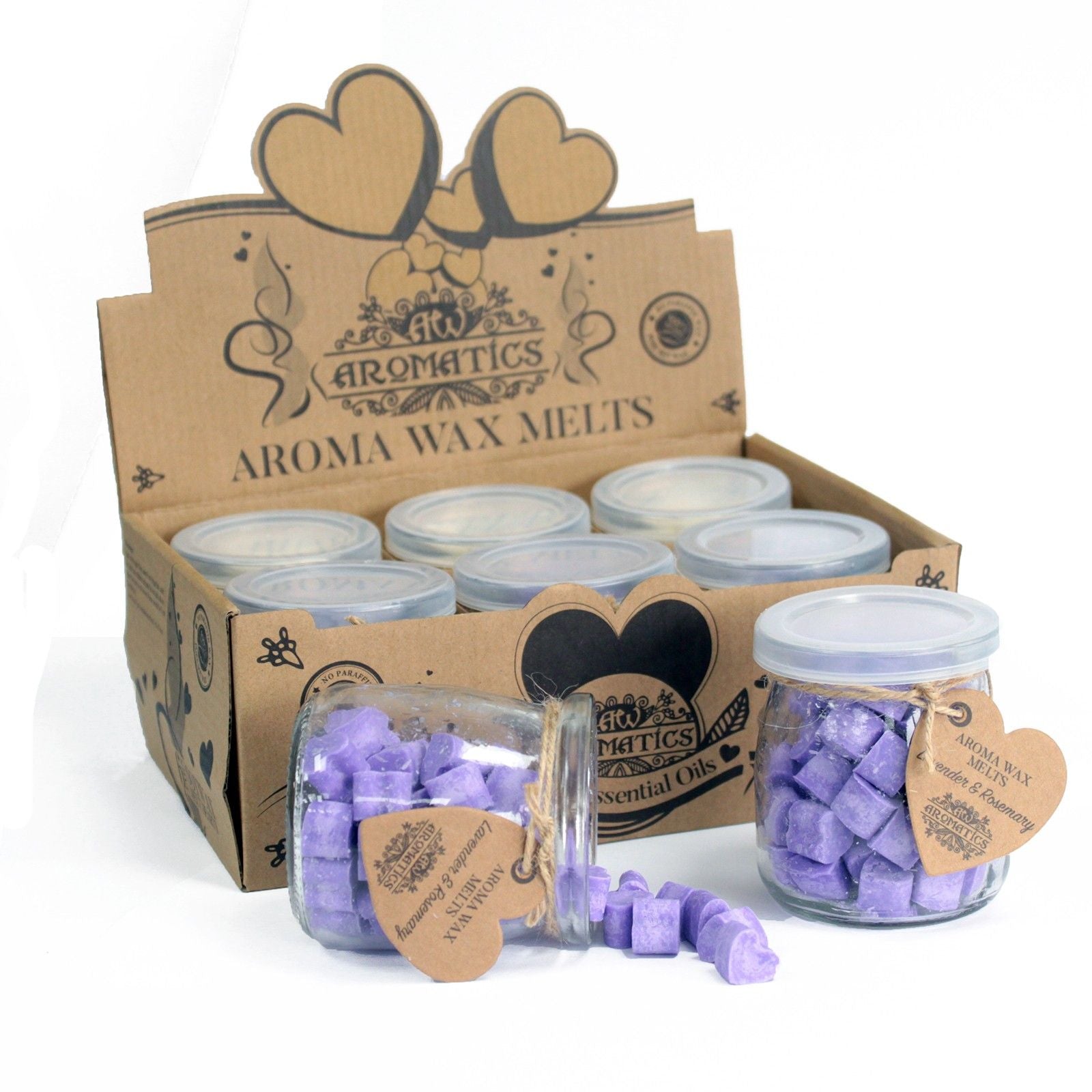 Aroma Wax Melts Lavender & Rosemary for a Relaxing Atmosphere