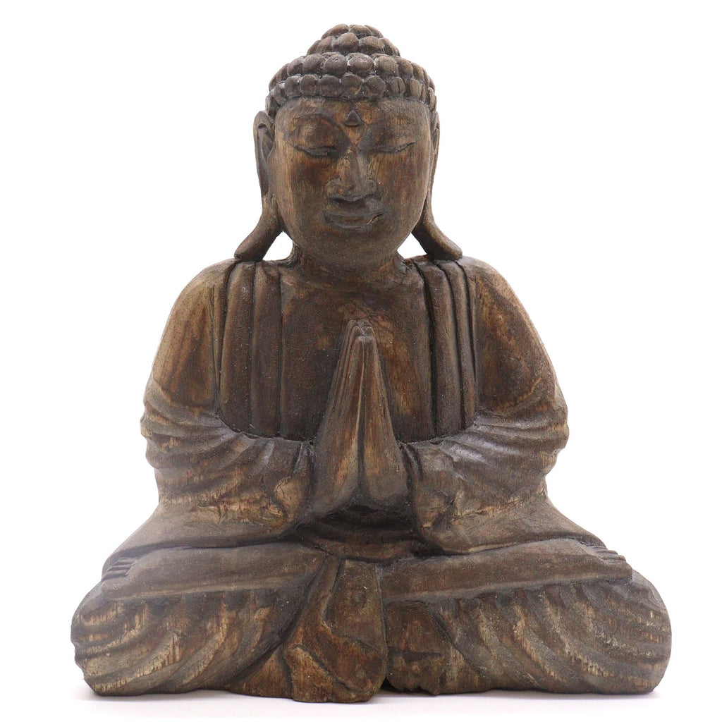Buddha Feng Shui Set with Om Symbol in Elegant Grey and Black Design