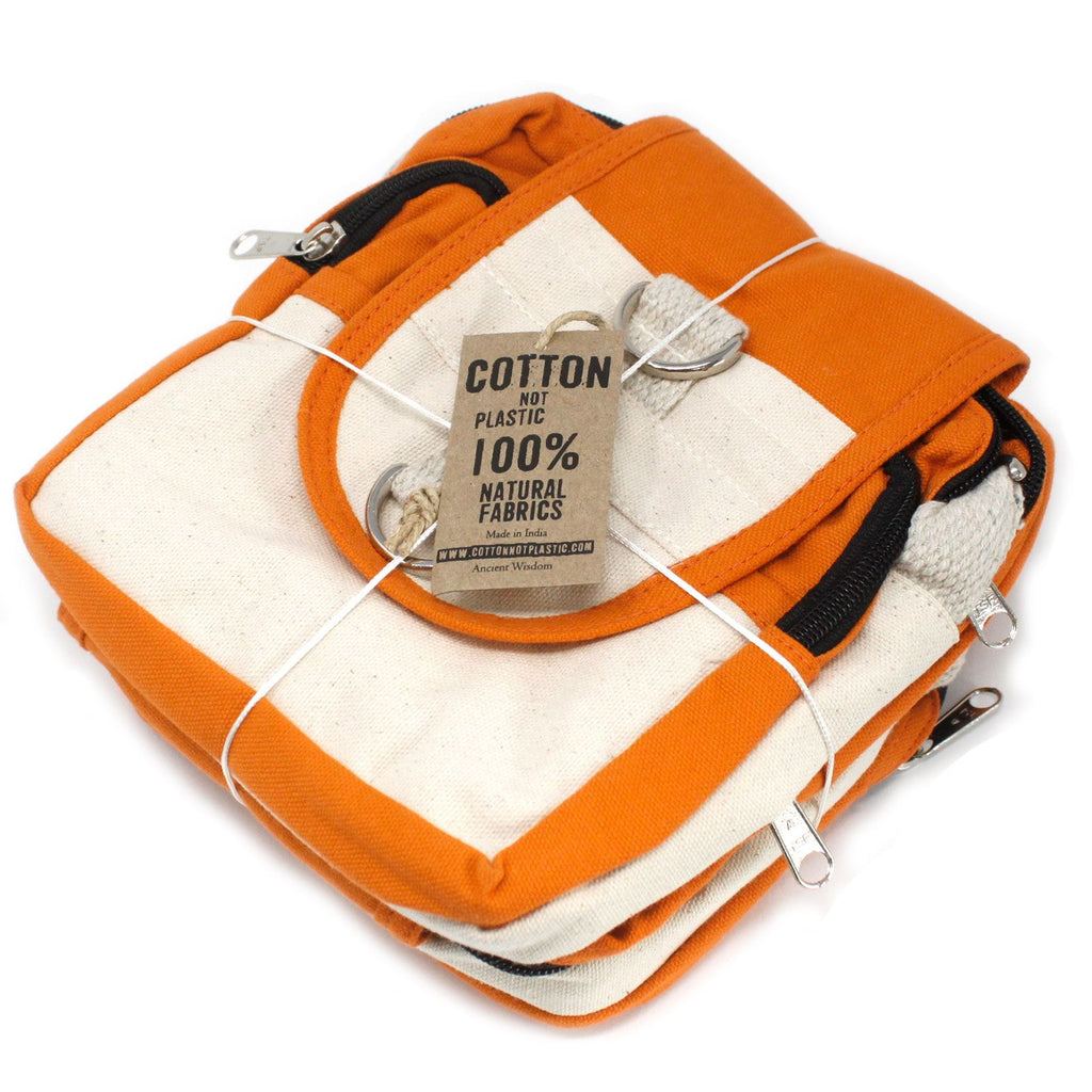 Natural Travel Bag in Turmeric for Stylish and Functional Use