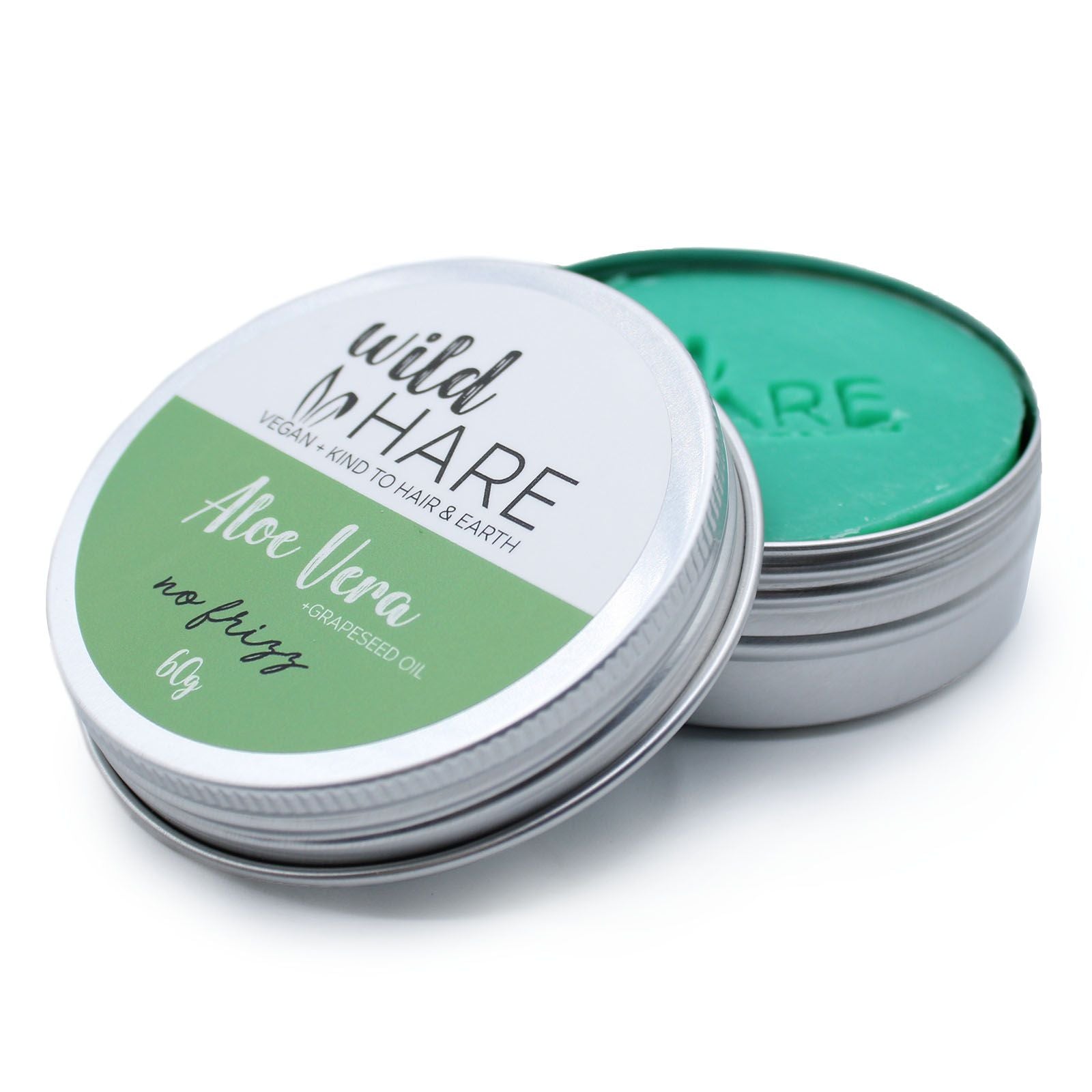 Wild Hare Solid Shampoo 60g with Aloe Vera for Gentle Cleansing