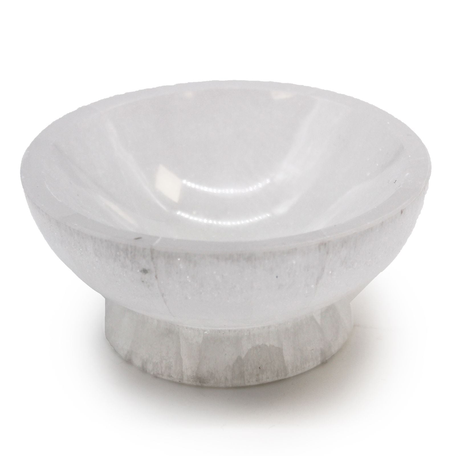 Selenite Ritual Bowl 10cm for Decorative and Spiritual Use