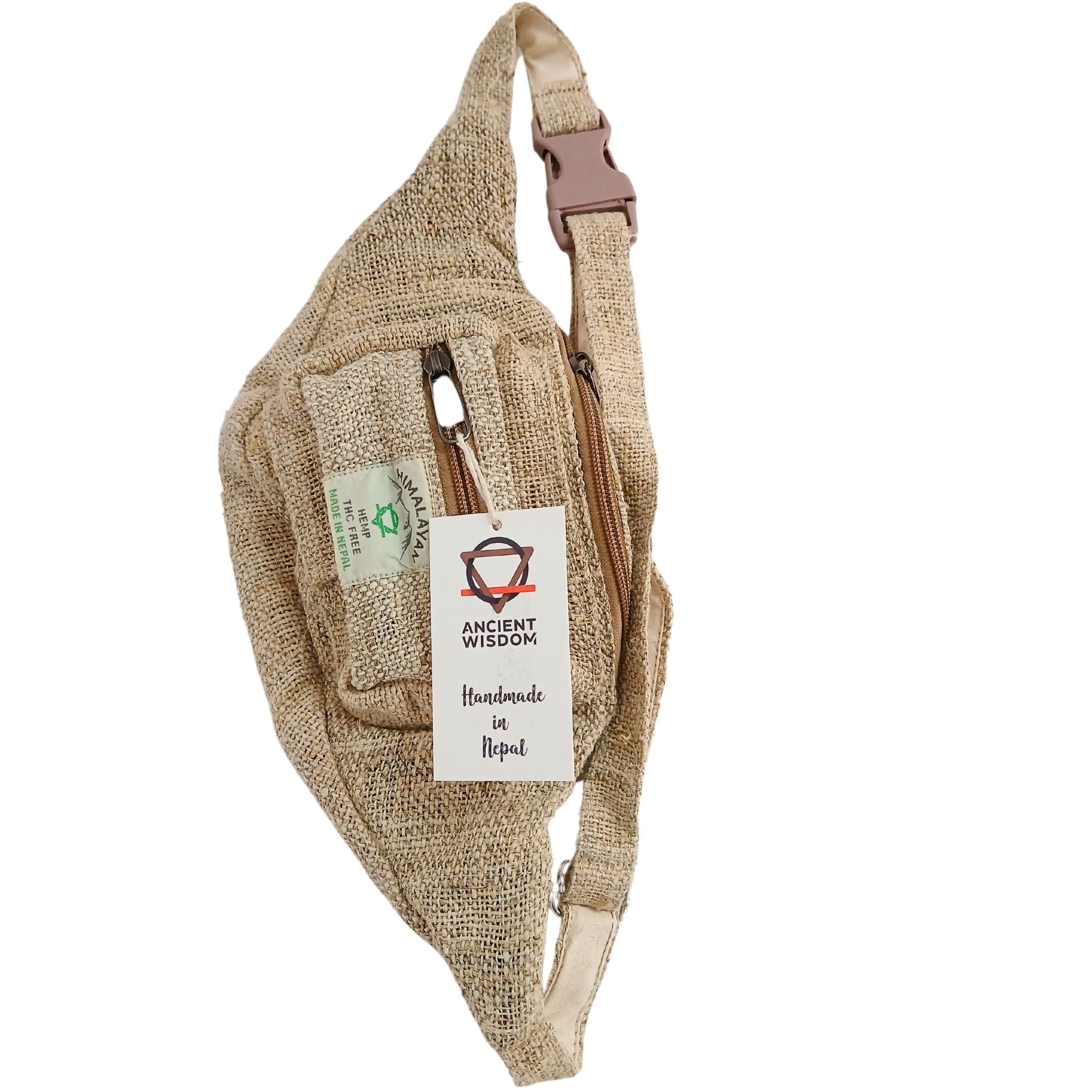 Extra Pure Hemp Bum/Fanny Bag for Everyday Use and Style