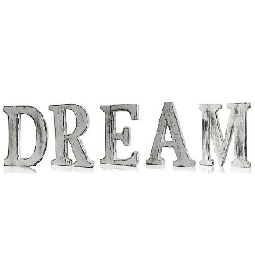 Shabby Chic Letters DREAM Set for Personalisation and Decor