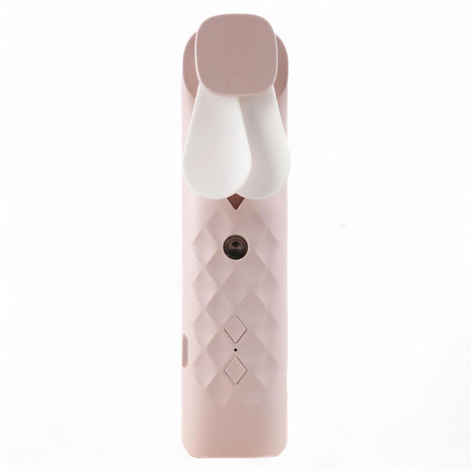 Pink Nano Mist Face Fan and Spray USB Rechargeable Hydration Device