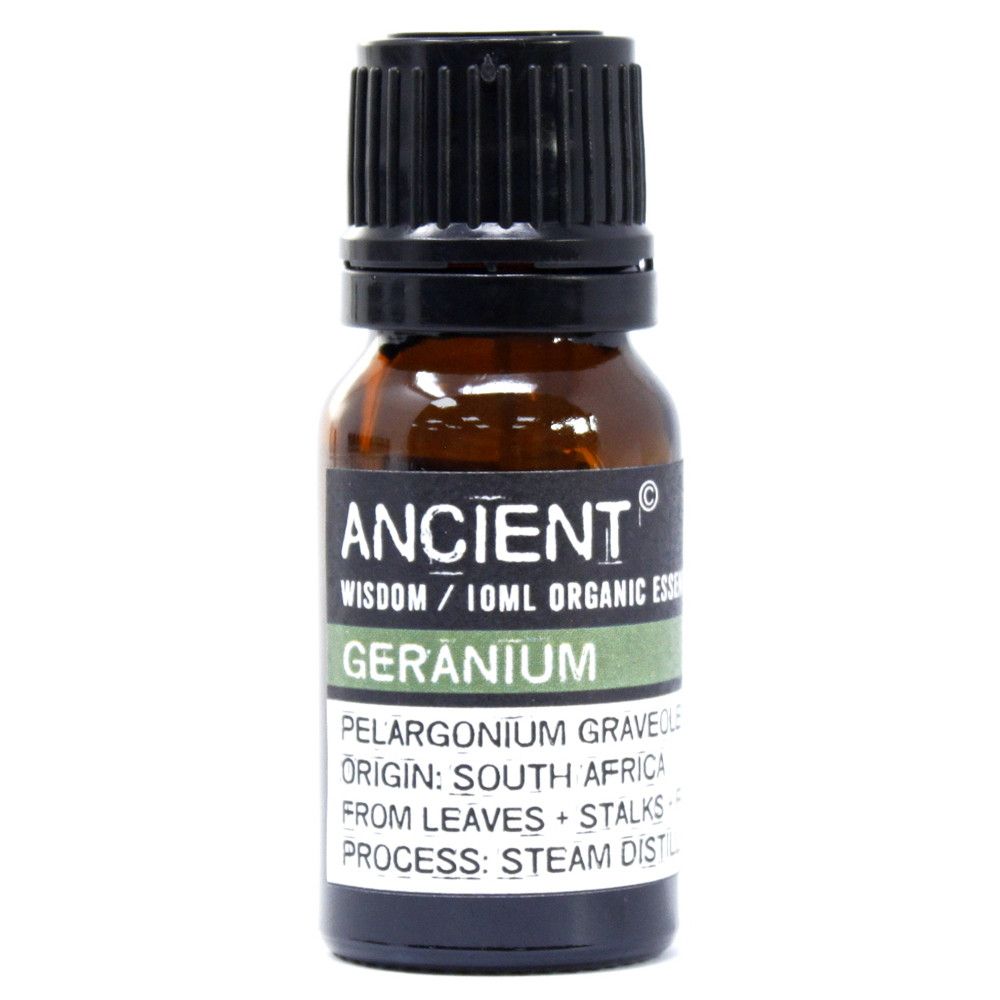 Geranium Organic Essential Oil 10ml for Home Fragrance and More