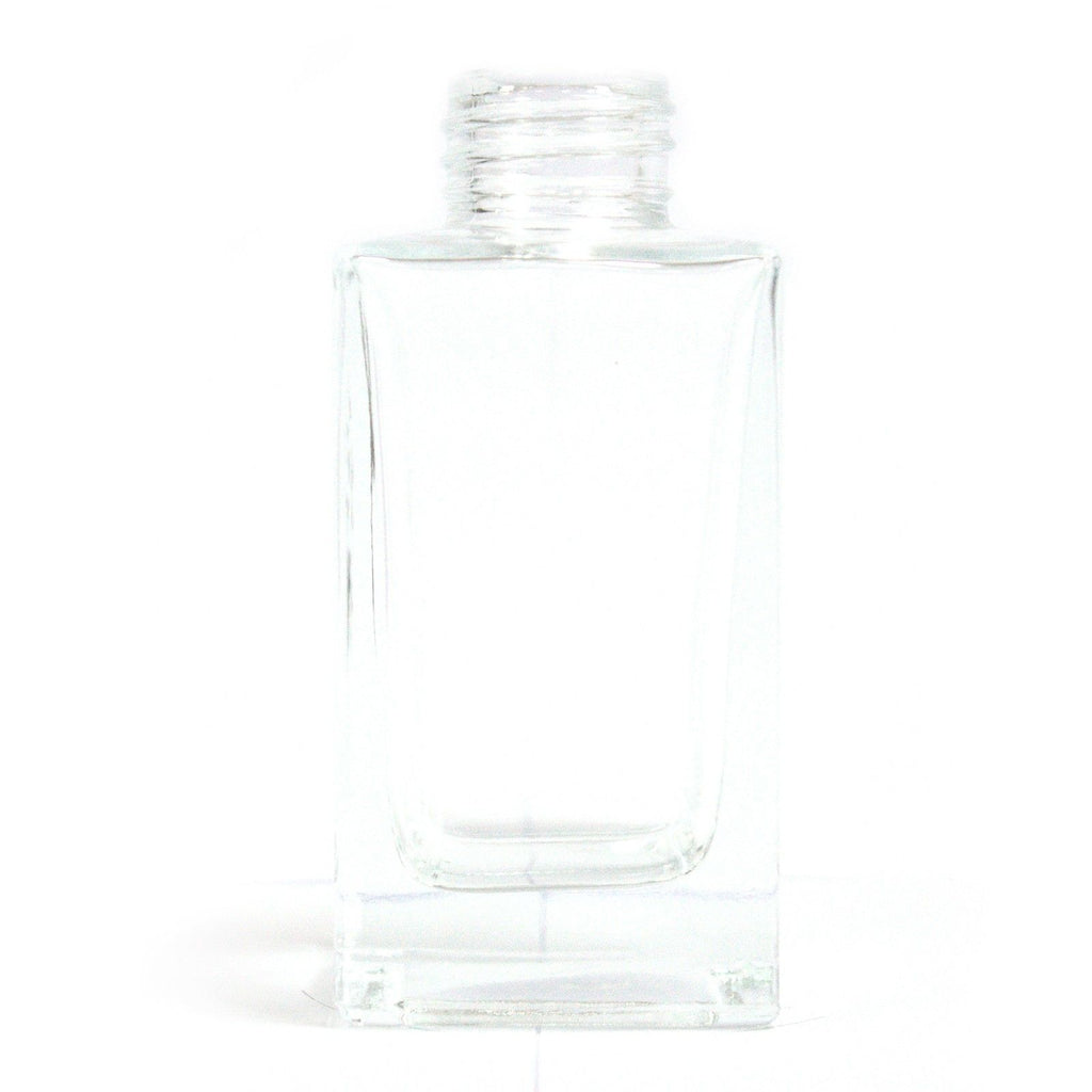 100 ml Square Long Reed Diffuser Bottle Clear for Home Fragrance