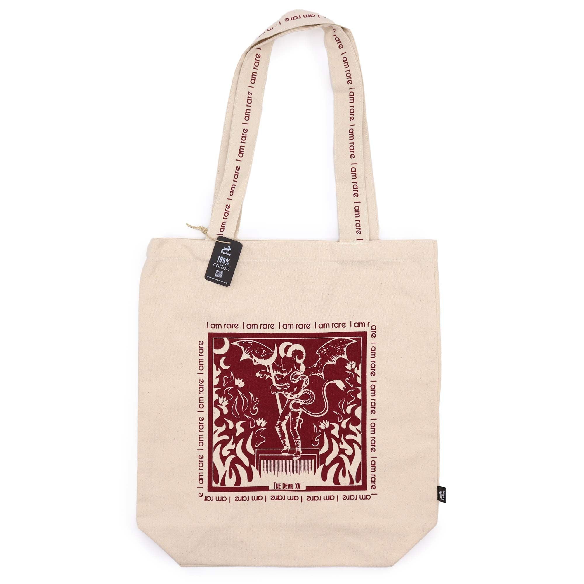 Hop Hare Tote Bag I Am Rare Embrace Unique Style and Expression