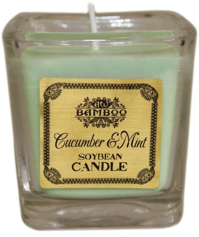 Cucumber & Mint Soybean Jar Candles for Refreshing Home Fragrance