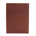 Lrg Dark Tan Daily Note Book with 100 Lined Pages for Writing