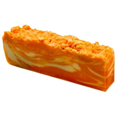 Orange Olive Oil Soap Loaf for Skin Care and Relaxation Benefits