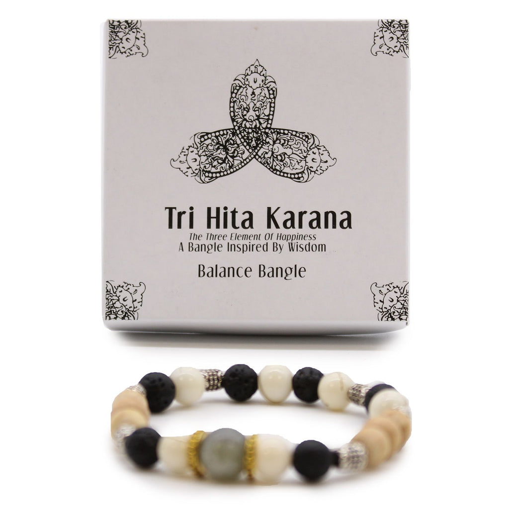 Tri Hita Karana Bangle for Balance Harmony and Stylish Elegance