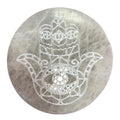 Medium Hamsa Charging Plate 10cm for Crystal Charging Decor