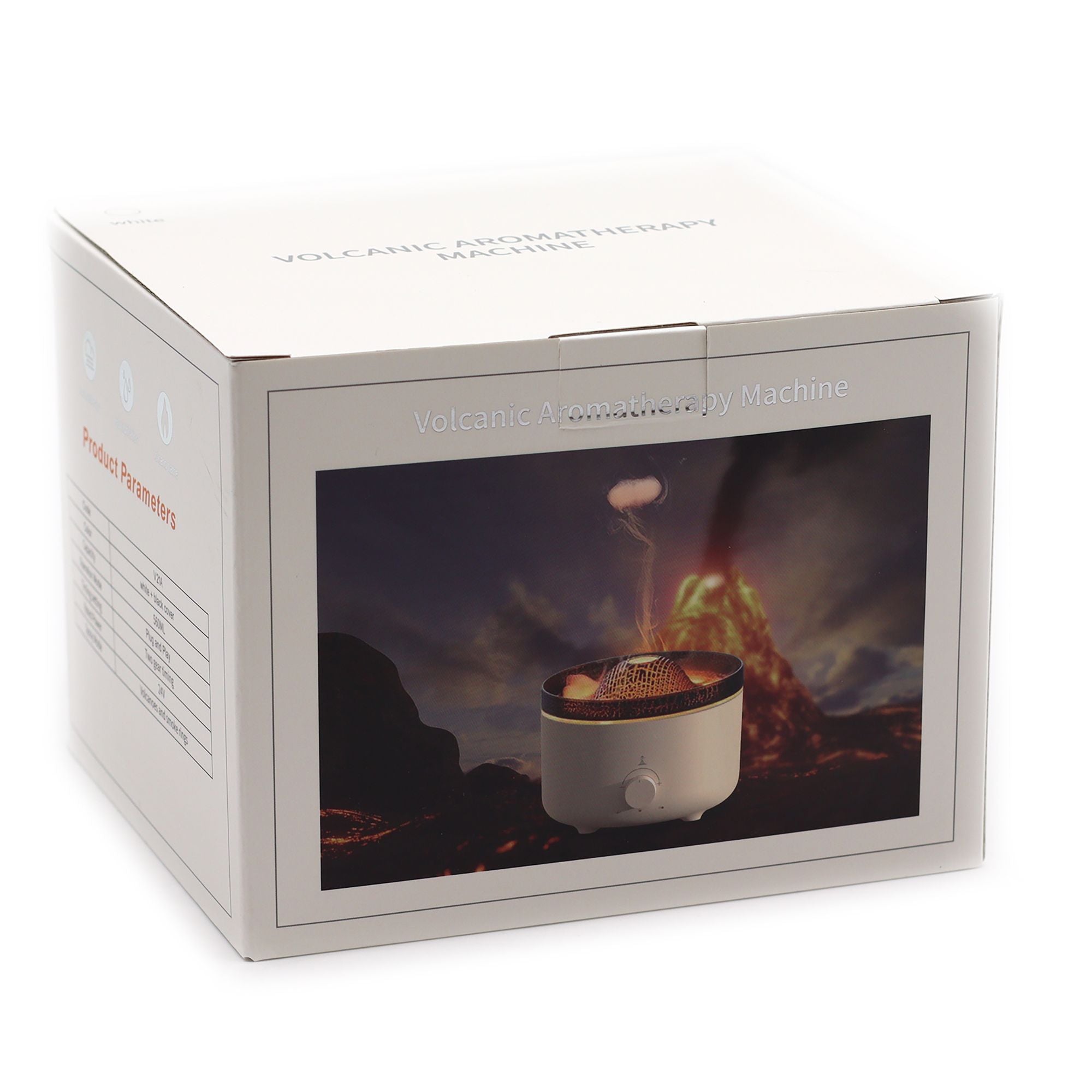 Large Volcano Effect Aroma Diffuser with Colour Changing Light