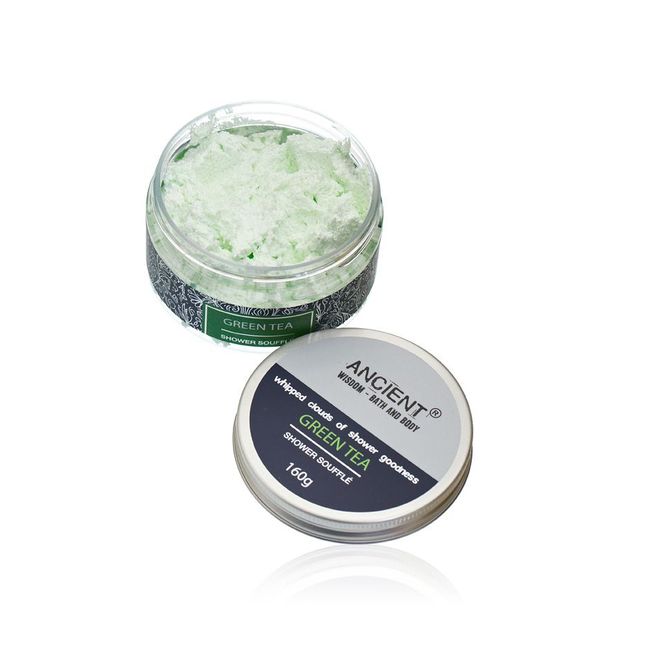 Shower Souffle 160g Green Tea for Gentle Cleansing and Care