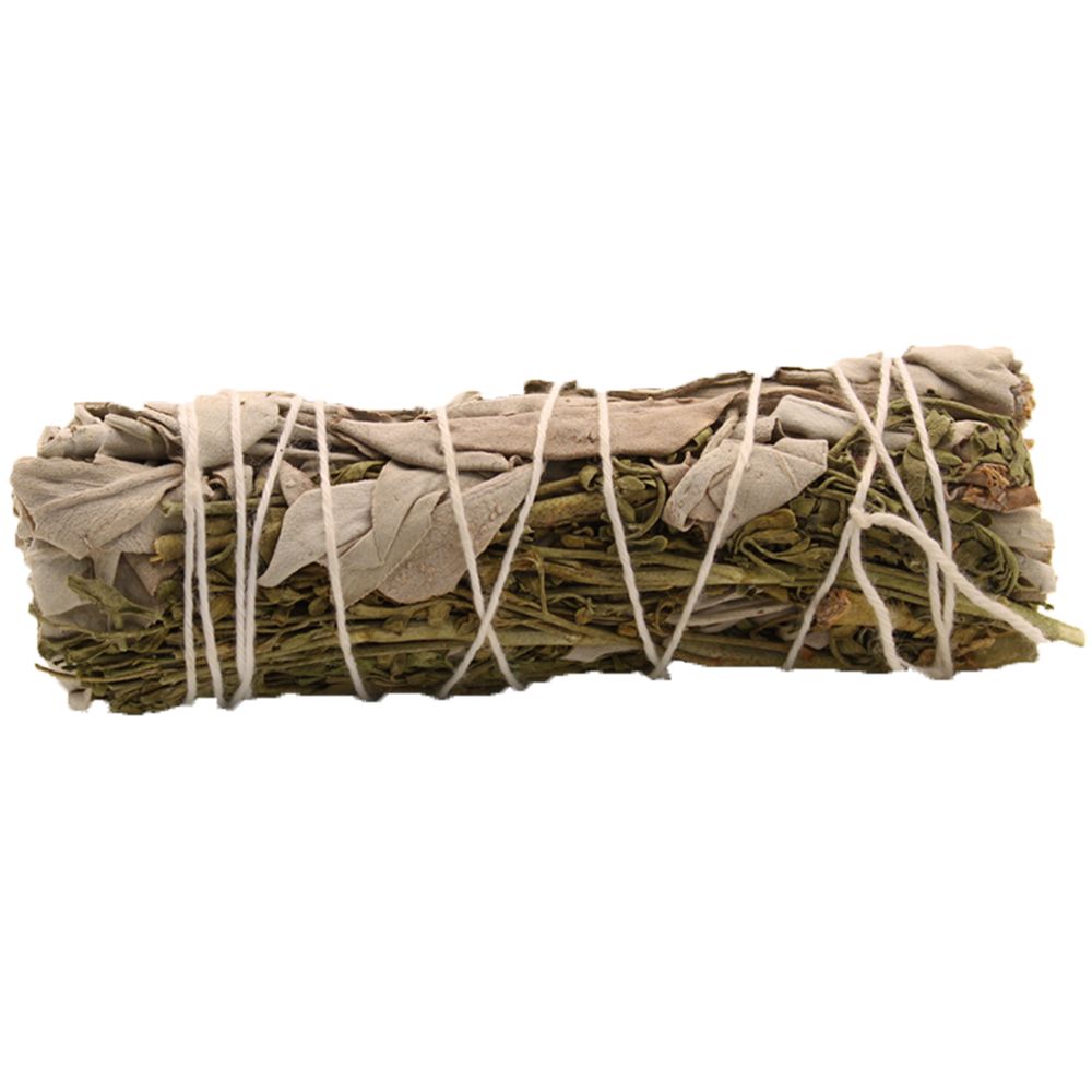 Smudge Stick White Sage and Ruda 10cm for Cleansing Rituals