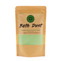 Peppermint and Tea Tree Bath Dust for Relaxing Soaks 190g Pack