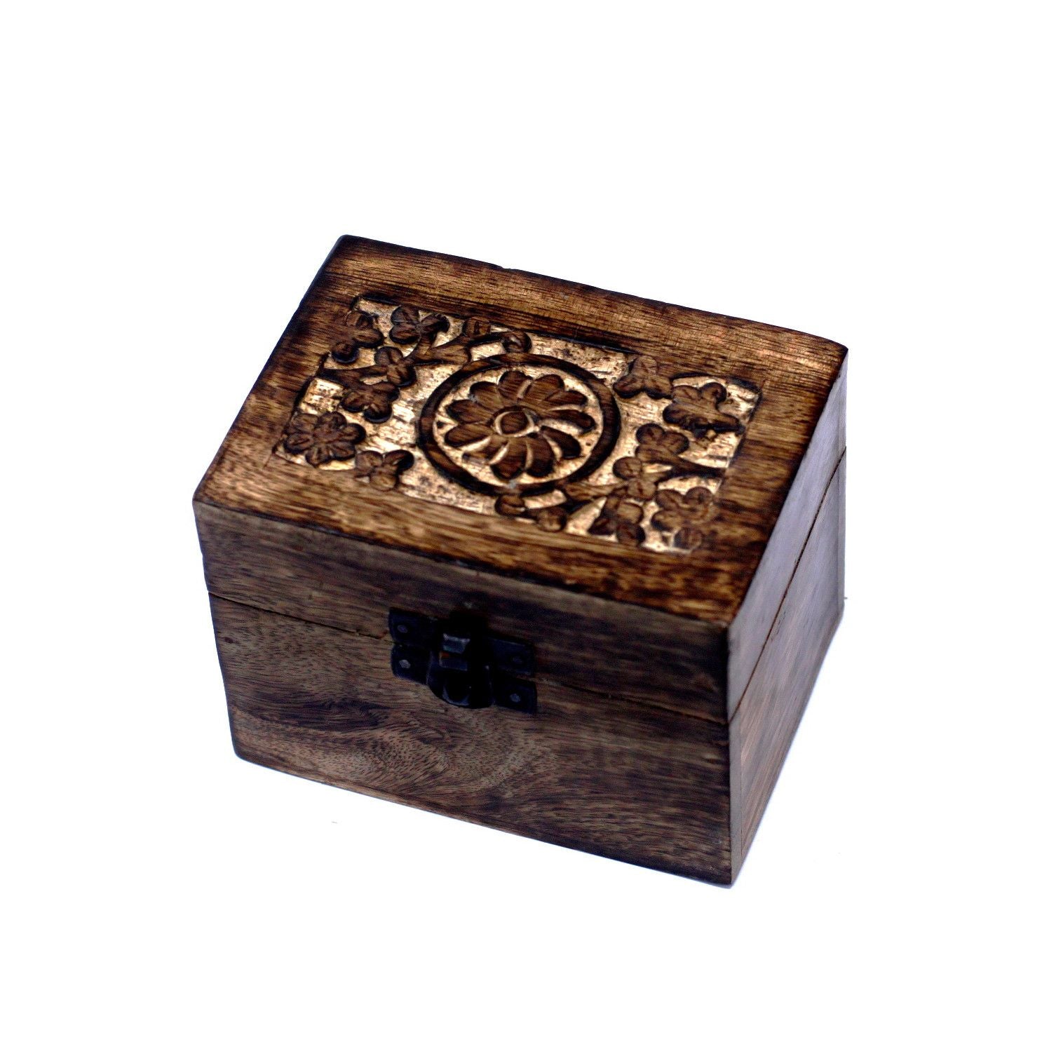 Mango Aromatherapy Box Floral Design Perfect for 6 Essential Oils