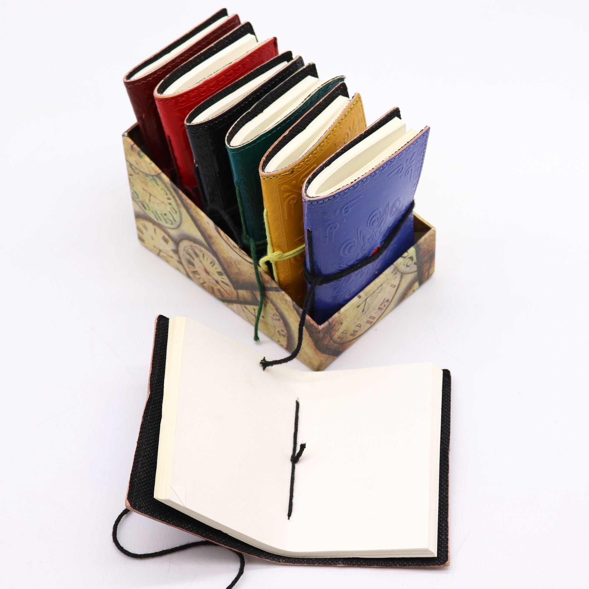 Assorted Gemstone Chakra Notebooks for Creative Writing Inspiration