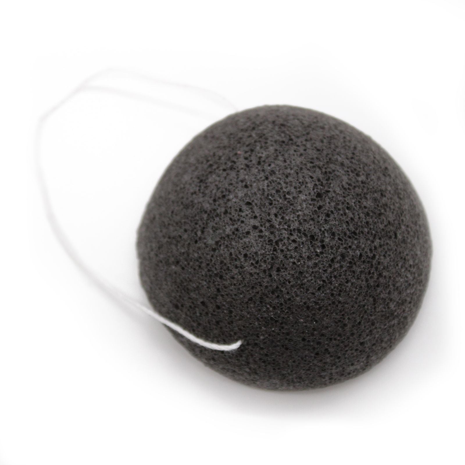 Konjac Sponge Charcoal for Gentle Cleansing and Exfoliation Use