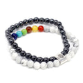 Magnetic Gemstone Bracelet with White Howlite for Any Occasion