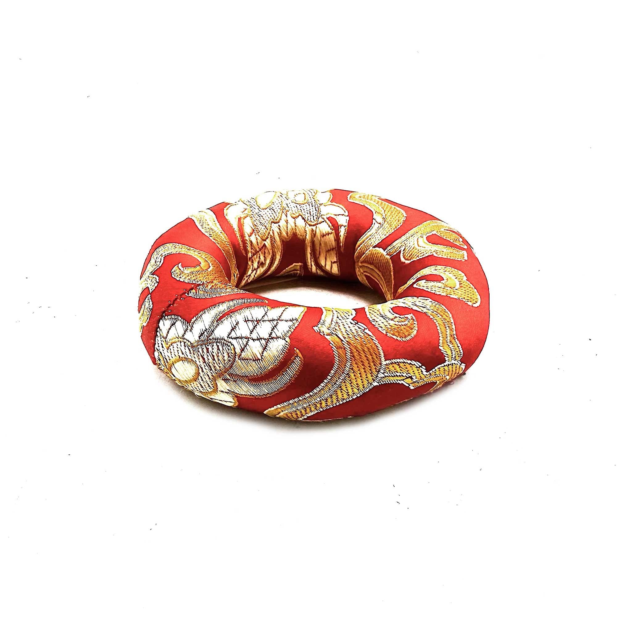 Hoop Cushion 8cm for 10 to 12cm Singing Bowl in Vibrant Red