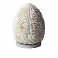 Boho Sea Shell Lamp Rose Oval 15cm Ideal for Coastal Home Decor