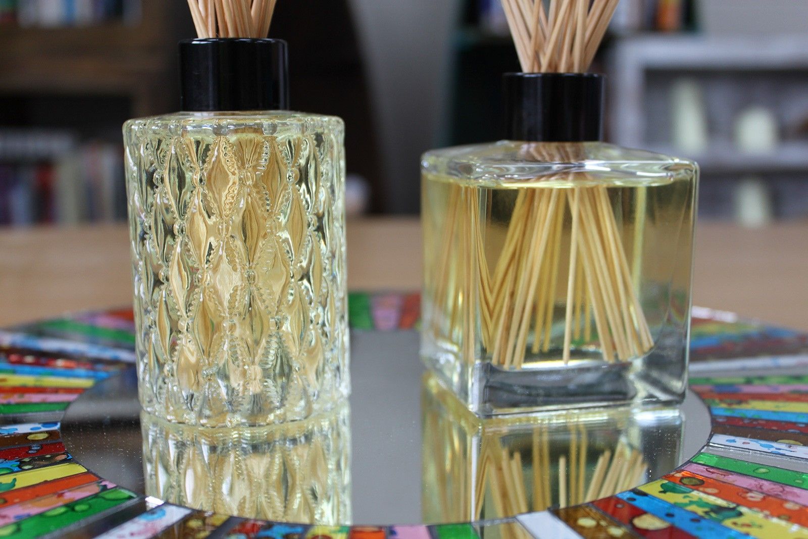 Stylish 150ml Round Diffuser Bottle for Home Fragrances