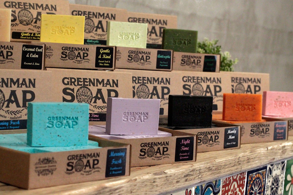 Greenman Soap Slice 100g with Clove and Sage Fragrance