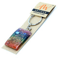 Orgonite Power Keyring with Copper and Chakra Energy Design