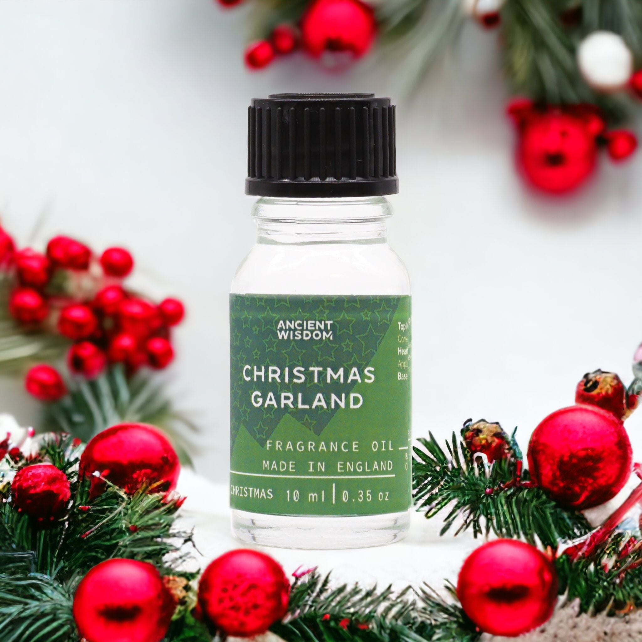 Christmas Garland Fragrance Oil 10ml for Enchanting Festive Scents