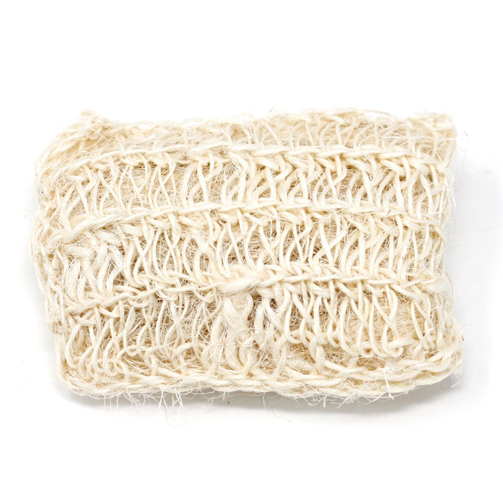 Sisal Sponge and Scrub Soft Exfoliating Cushion for Skin Care
