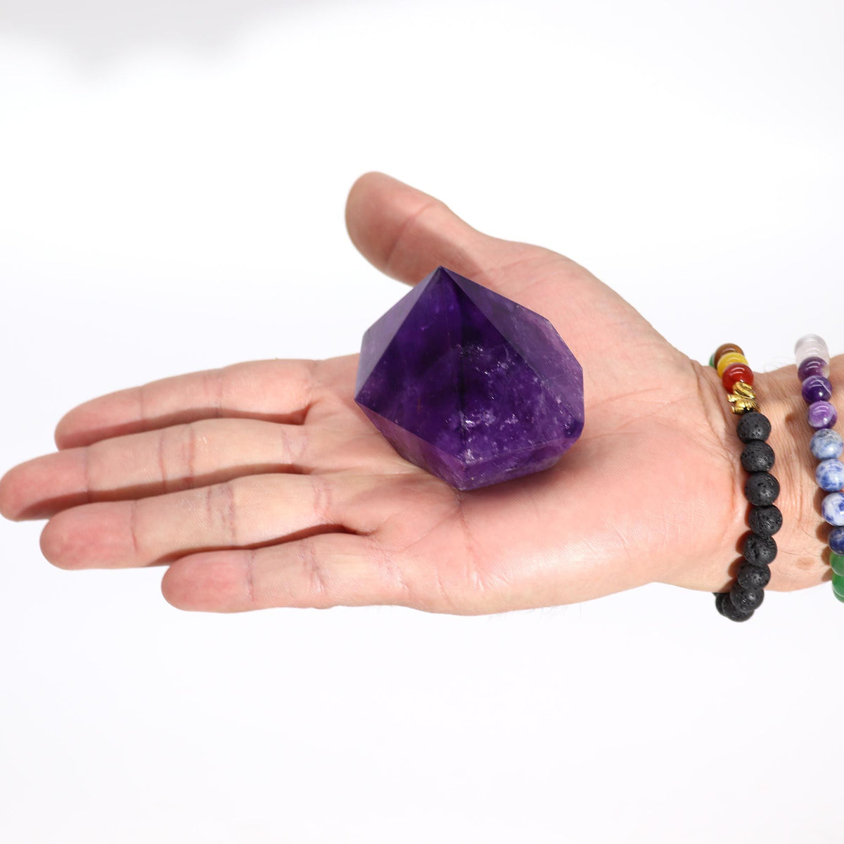 Medium Rich Colour Amethyst Points (approx 5.5-6.5cm)